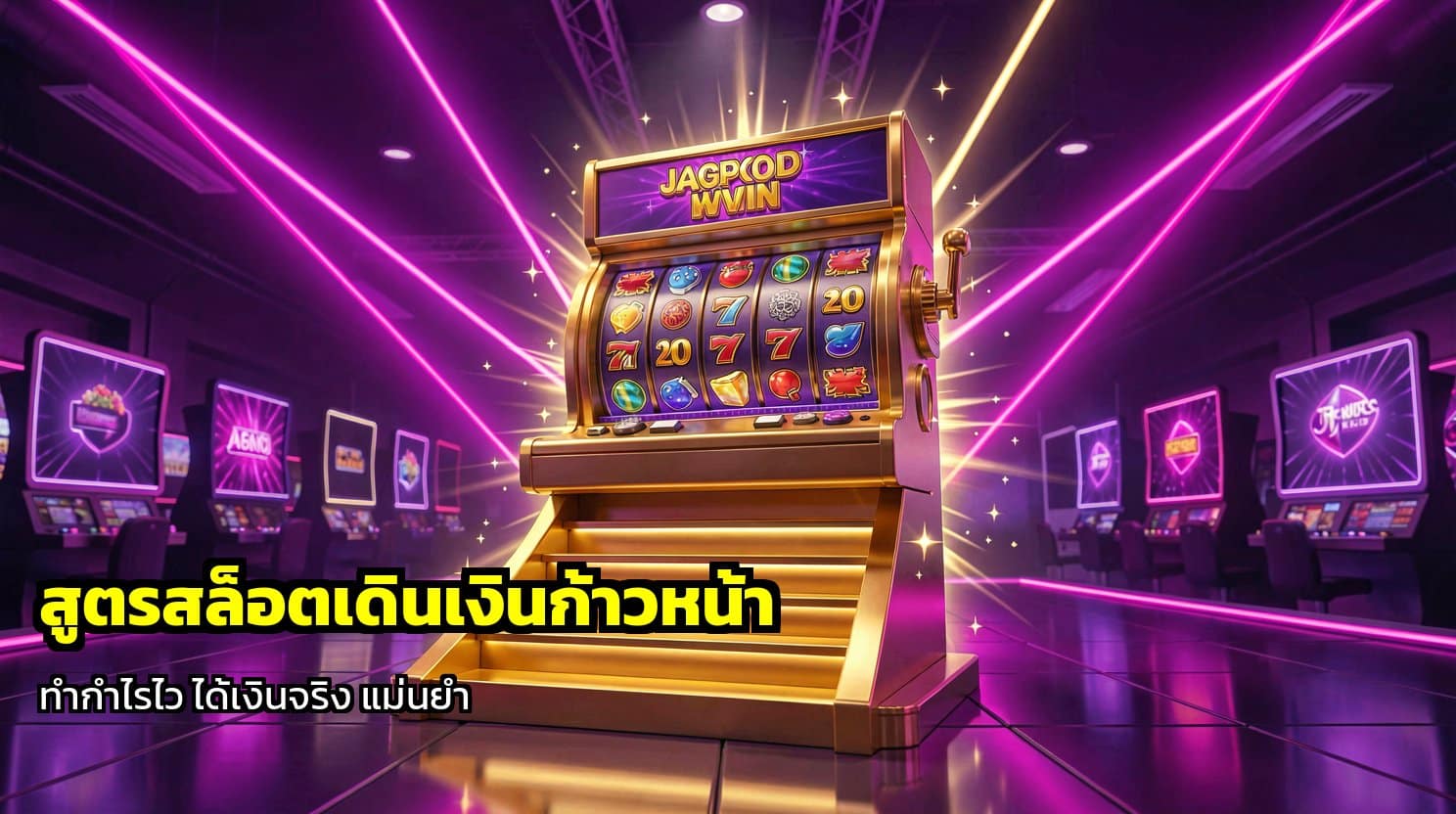 สูตรสล็อตเดินเงินก้าวหน้า