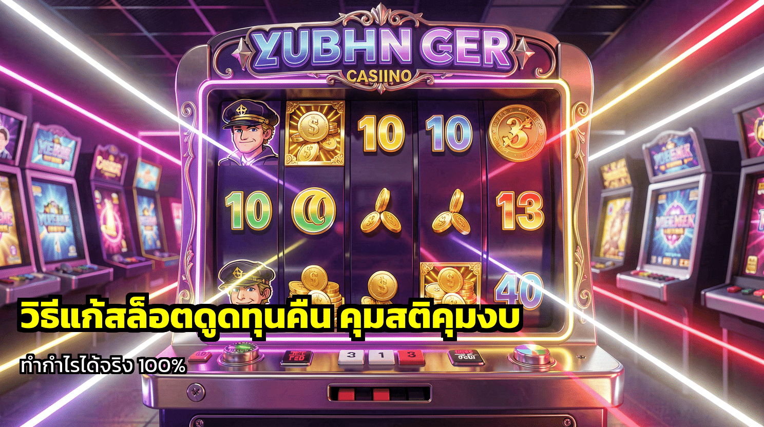 วิธีแก้สล็อตดูดทุนคืน